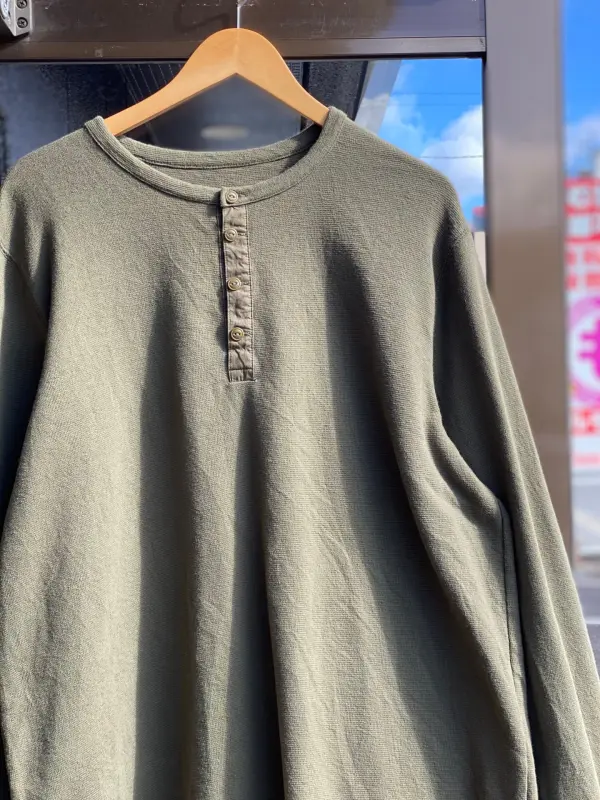 TMT 18AW TSH-F1803 長袖 シャツ グリーン系 XL【中古】 TMT 18AW TSH-F1803 長袖 シャツ グリーン系 XL【中古】