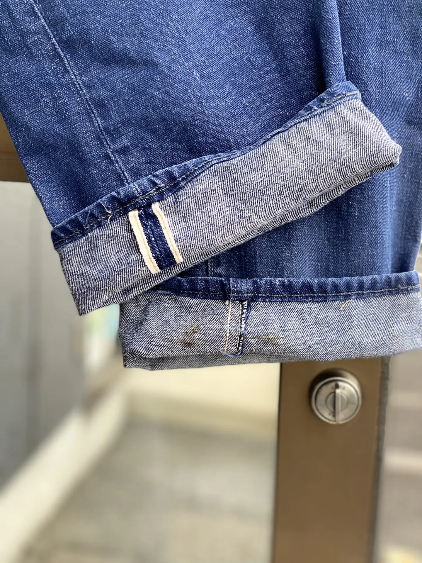 ヴィンテージ 1960年代 60s 50s ローバックス デニム パンツ 赤