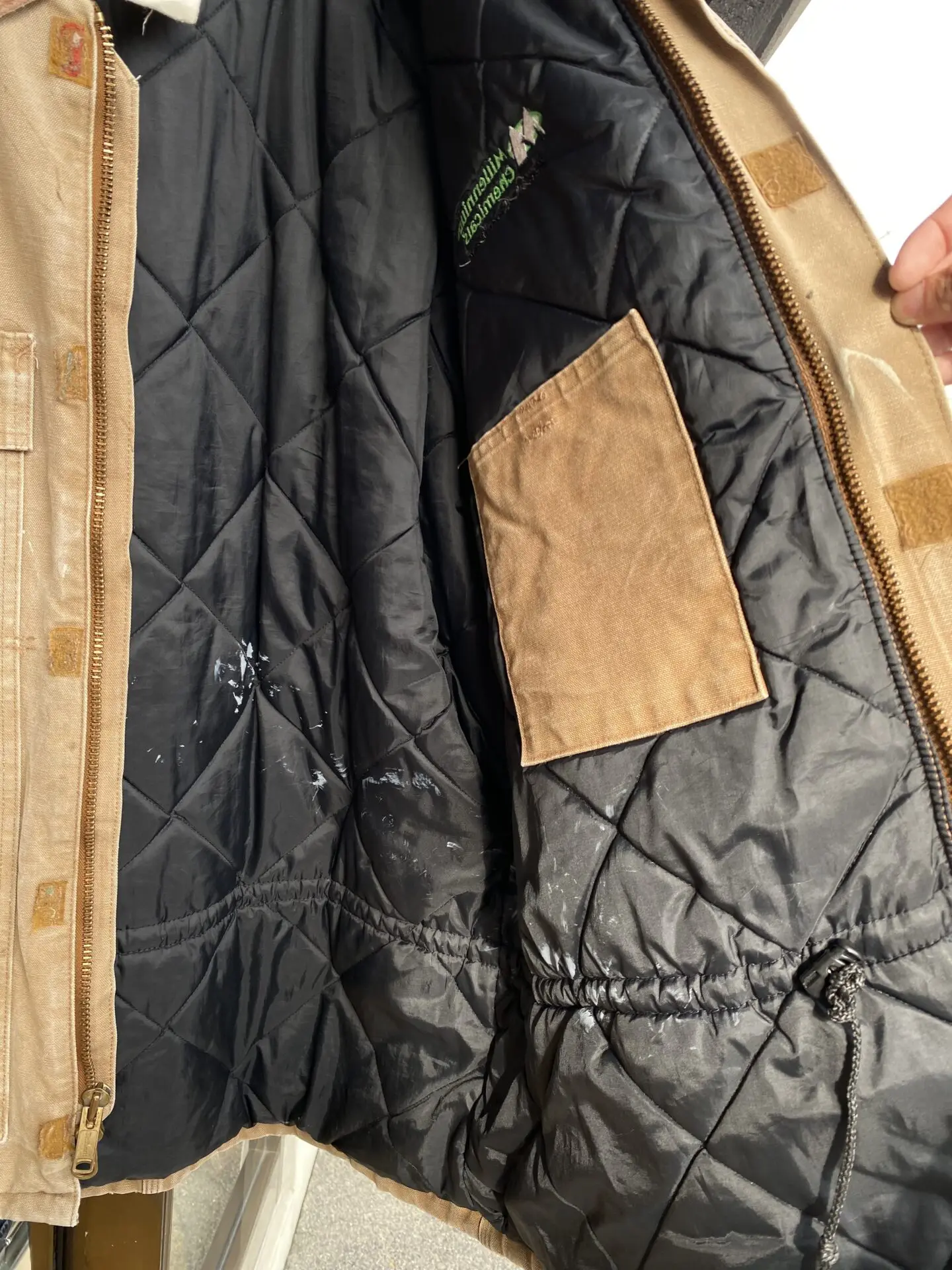 Carhartt ダックトラディショナルコート BORO タグ読み取り不可 実寸