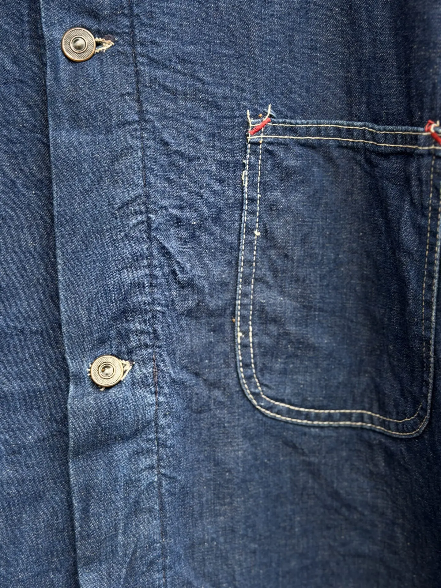 60's Vintage Sears ブランケットライナー付きデニムカバーオール 46