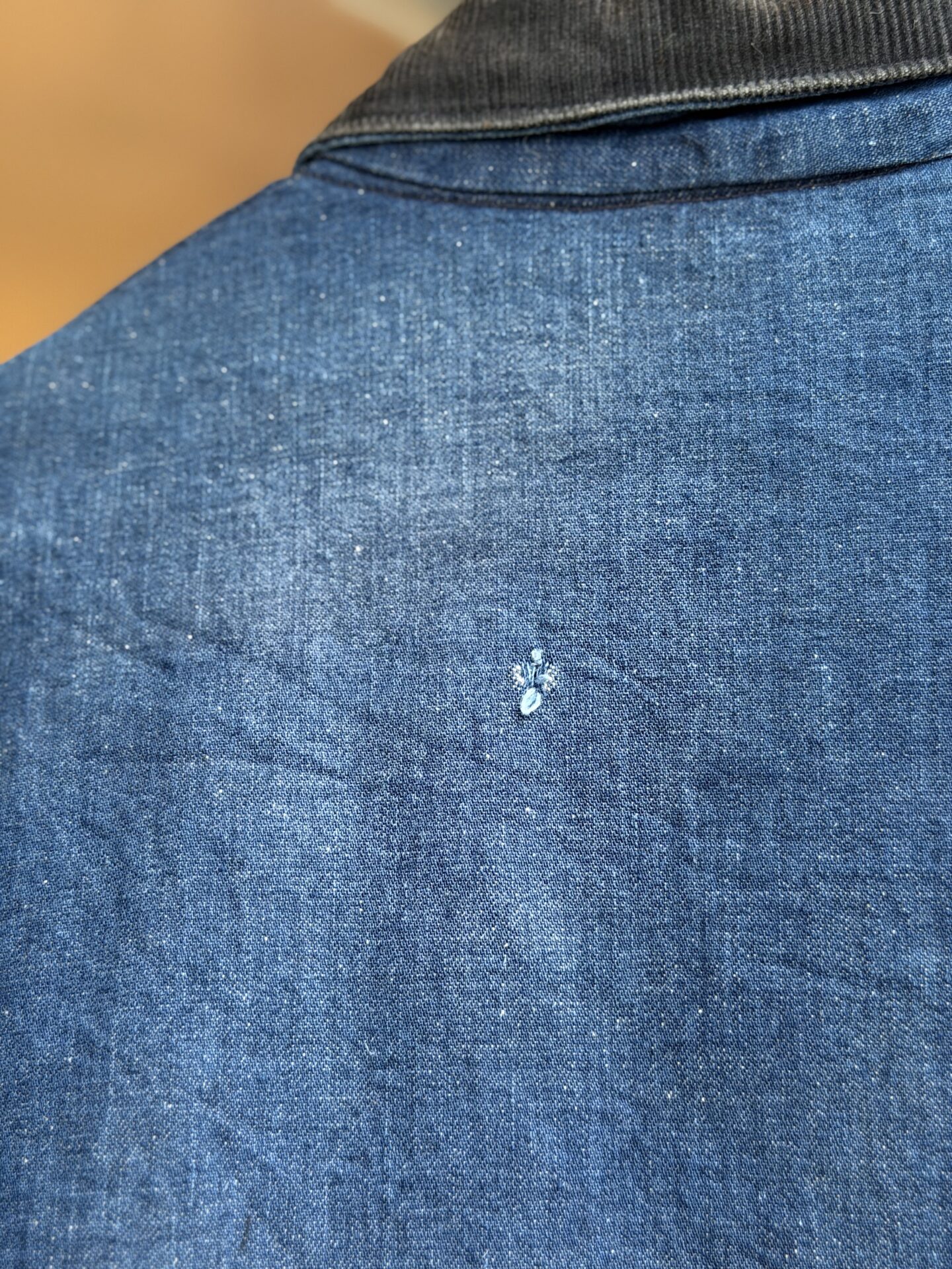 60's Vintage Sears ブランケットライナー付きデニムカバーオール 46-46 XLサイズ 濃紺 インディゴブルー チョアジャケット シアーズ 60年代 ビンテージデニム ヴィンテージカバーオール ワークウェア ガチャポケ 裏地付き 大きいサイズ