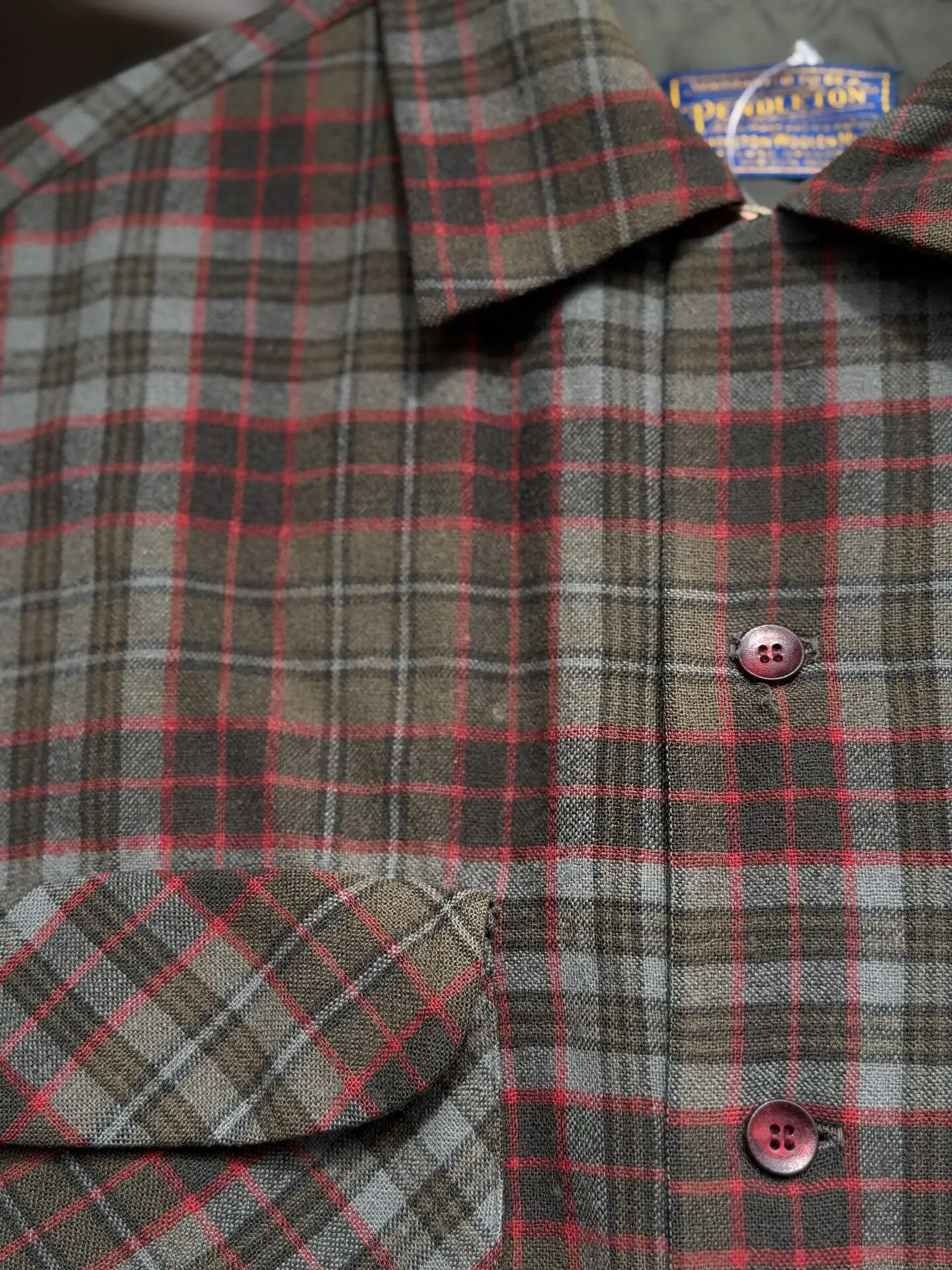 50~60's Vintage PENDLETON ボードシャツ Mサイズ 美品 board shirt