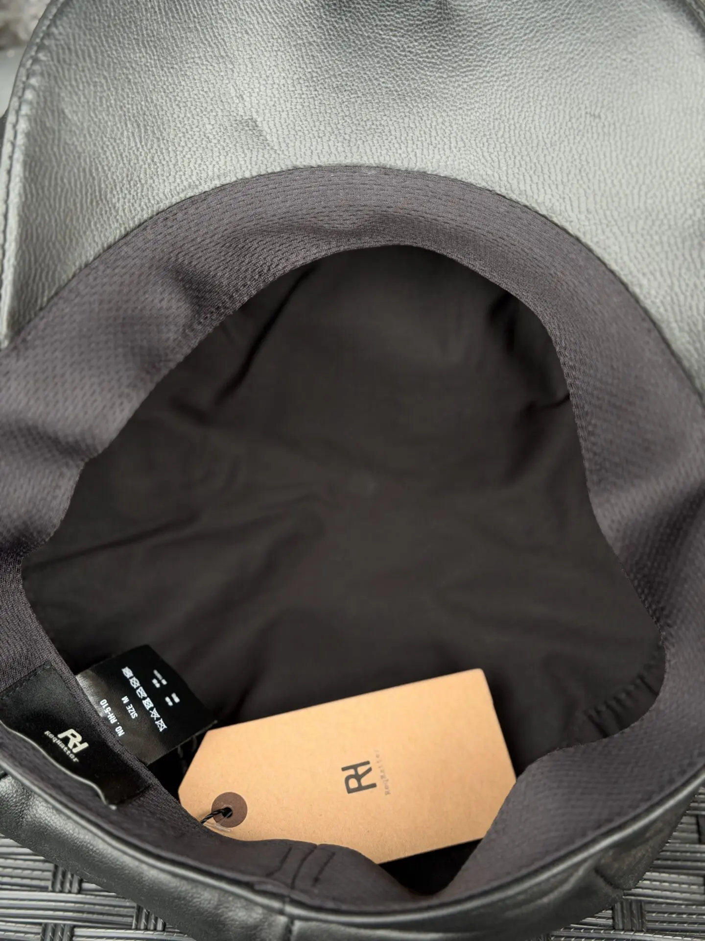 Req Hatter RH-510 LAMB LEATHER CASKET ラムレザーキャスケット M L